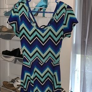 Open back dress 👗